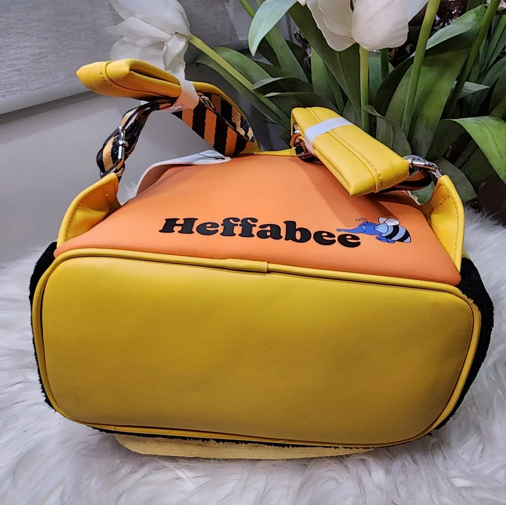 Disney Winnie the Pooh Heffalump Heffabee Cosplay Mini Backpack new